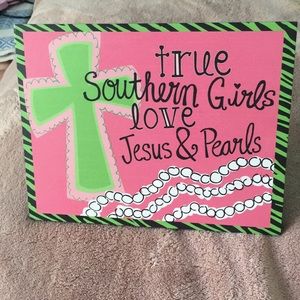 Home decor stand up sign